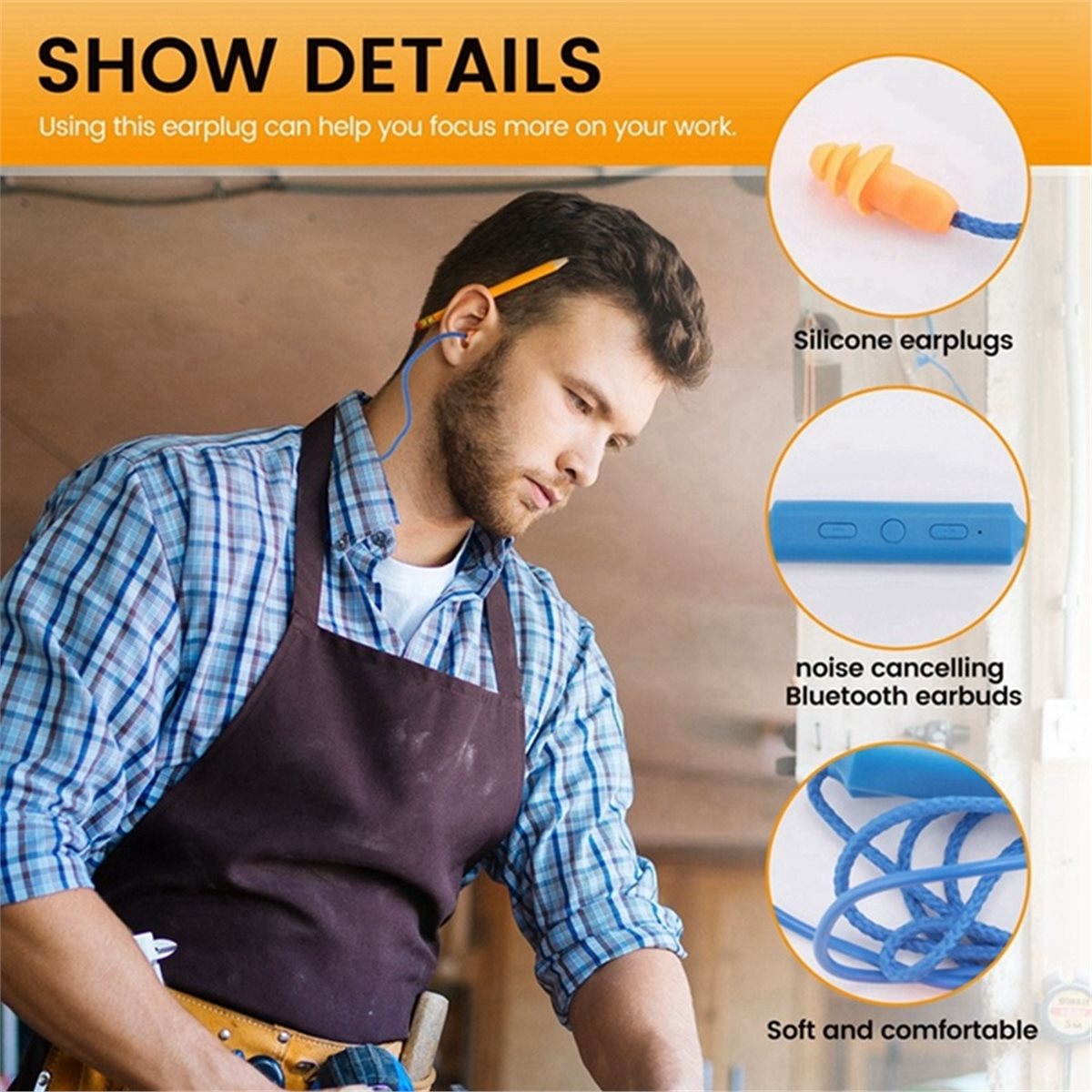 سماعات أذن بلوتوث (A43I) مع طق - مراجعة Bluetooth Headset On Ear وسعره