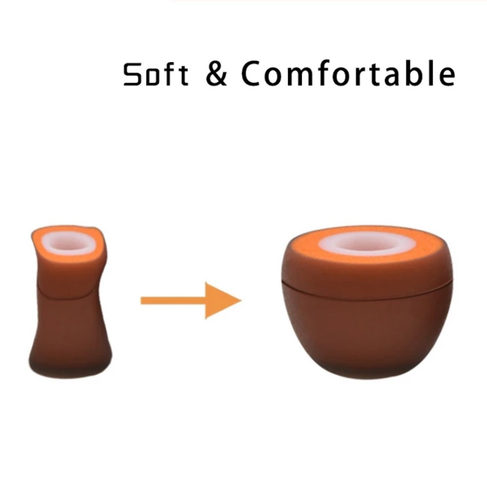 سدادات أذن بديلة من السيليكون  - مراجعة Earphone Foam Tip وسعره
